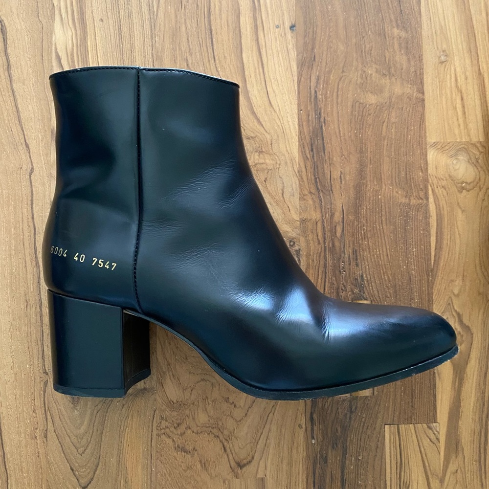 Common Projects Block Heel City Bootie (Size 40) - image 7